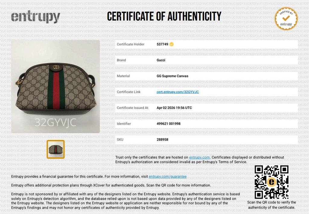 Gucci Ophidia GG Supreme Small Shoulder Bag