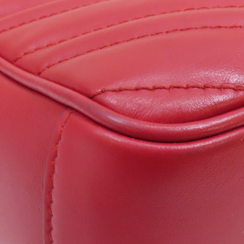 Gucci Small GG Marmont Sylvie Web Top Handle Bag