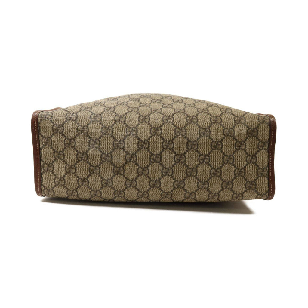 Gucci Small Vertical Web Loop Tote GG Supreme