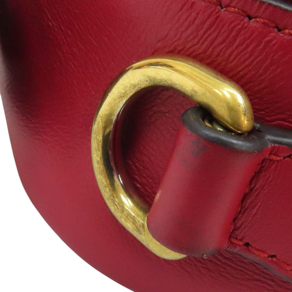 Gucci Small GG Marmont Sylvie Web Top Handle Bag