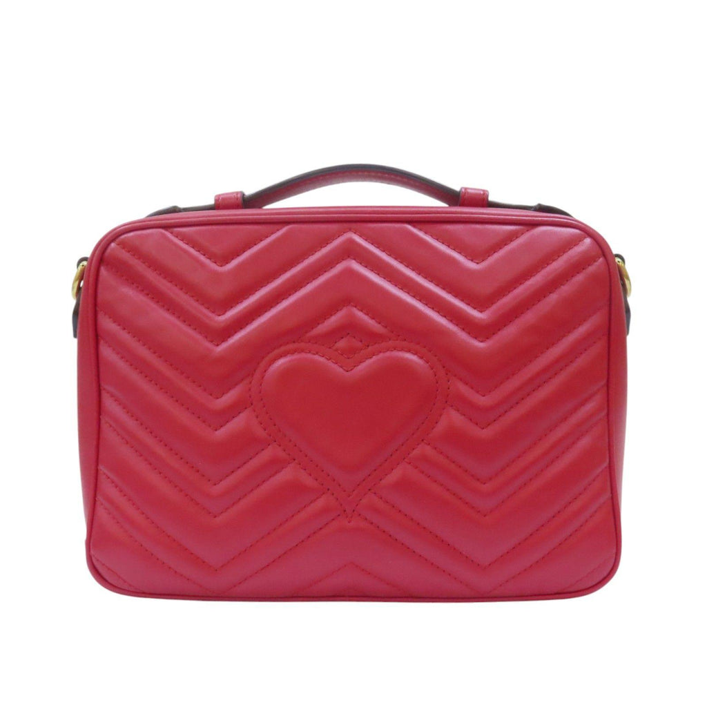 Gucci Small GG Marmont Sylvie Web Top Handle Bag