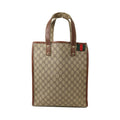 Gucci Small Vertical Web Loop Tote GG Supreme