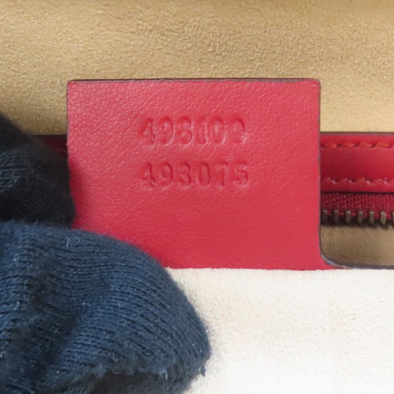Gucci Small GG Marmont Sylvie Web Top Handle Bag