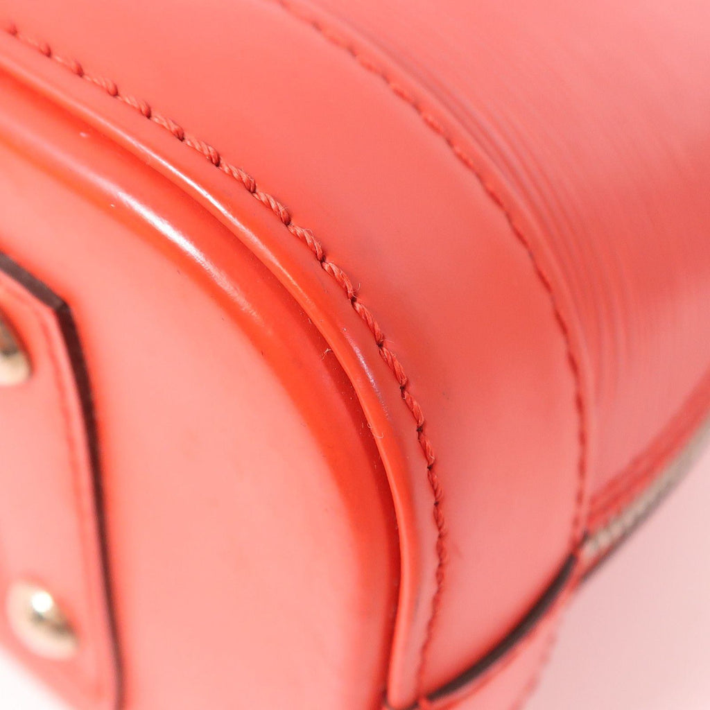 Louis Vuitton Alma BB Epi Leather Coquelicot
