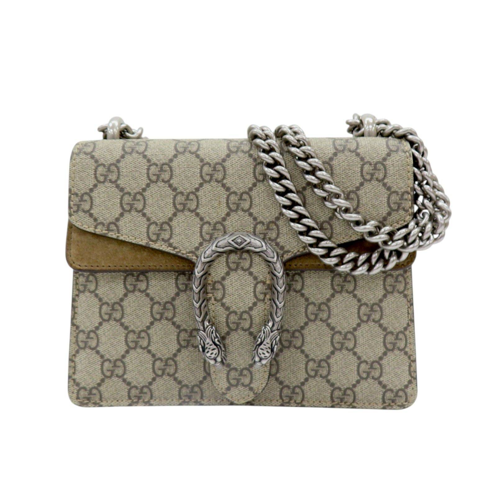 Gucci Mini Dionysus GG Supreme Shoulder Bag