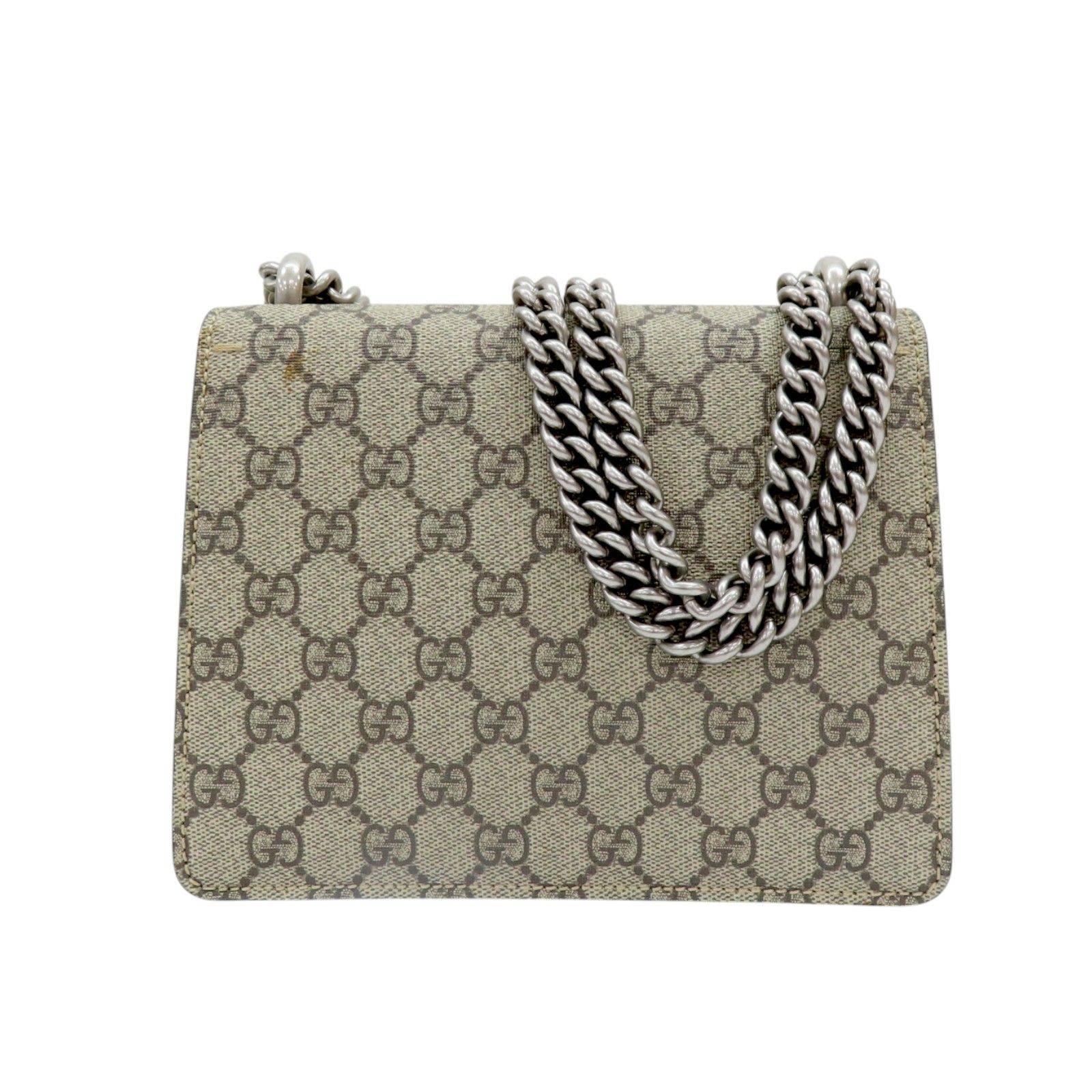 Gucci Mini Dionysus GG Supreme Shoulder Bag