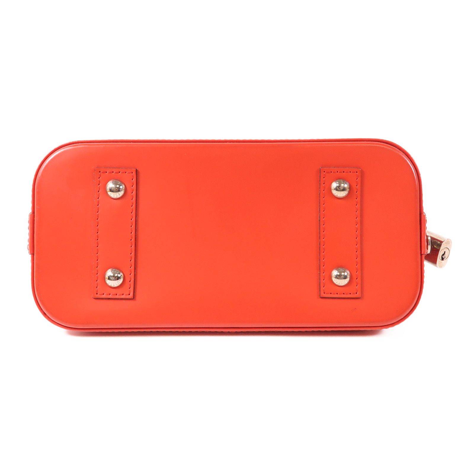 Louis Vuitton Alma BB Epi Leather Coquelicot
