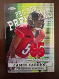 2005 Topps Chrome James Farrior #PBP-JF Jersey