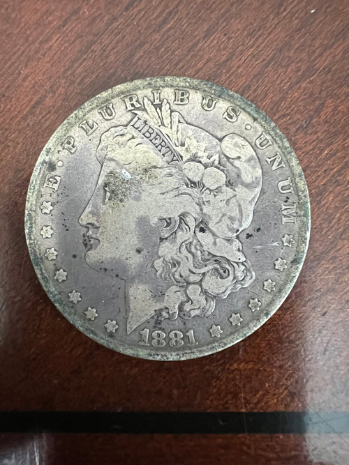 1881 Morgan Silver Dollar Philadelphia Mint
