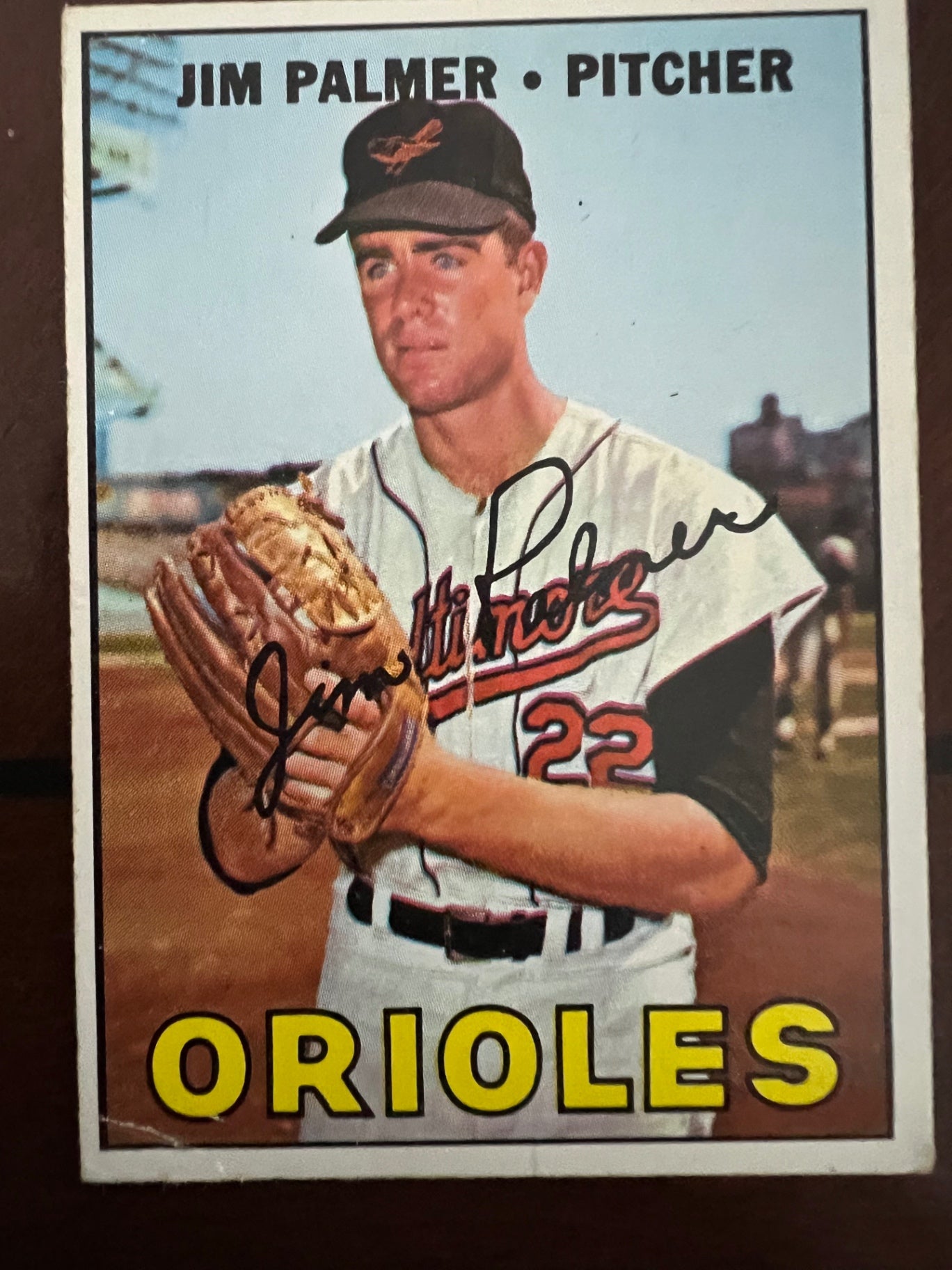 1967 Topps Jim Palmer #475 Orioles HOF