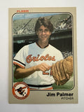 1983 Fleer Jim Palmer #69 Orioles HOF