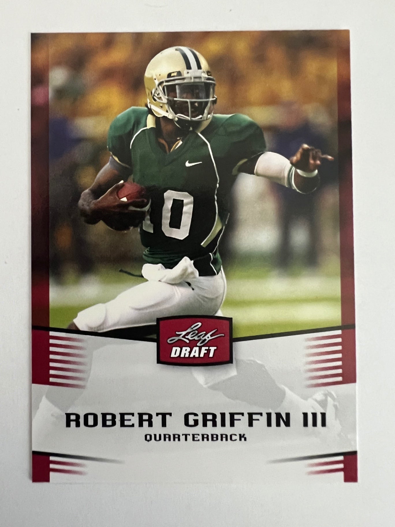 2012 Leaf Draft Robert Griffin III #40 RC