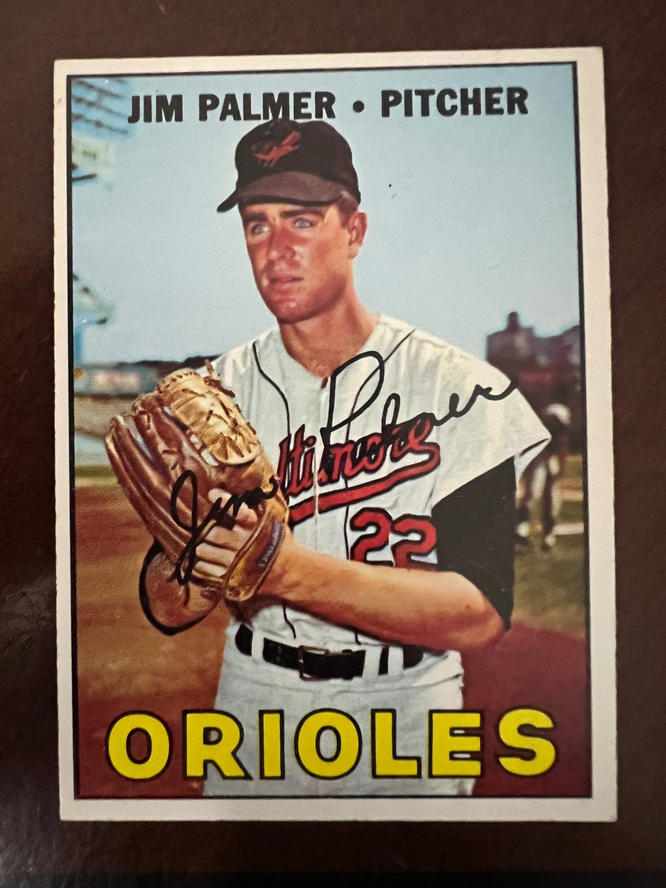1967 Topps Jim Palmer #475 Orioles HOF
