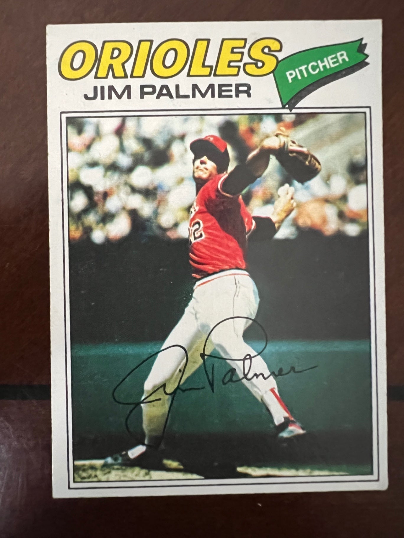 1977 Topps Jim Palmer #600 Orioles HOF