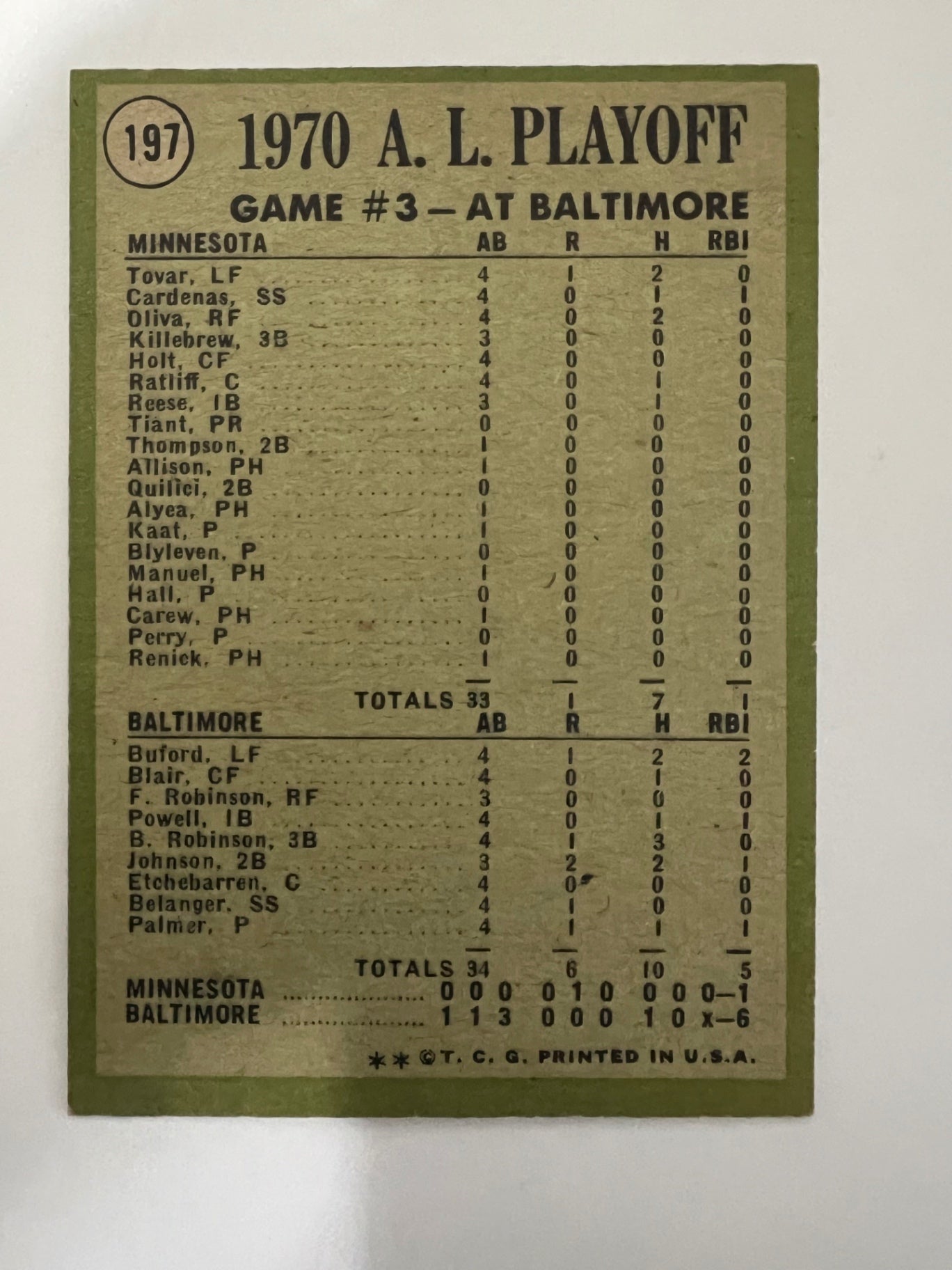 1971 Topps Jim Palmer #197 Baltimore Orioles HOF