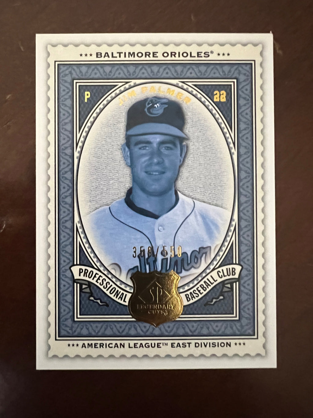 2009 SP Legendary Cuts Jim Palmer #141 Orioles
