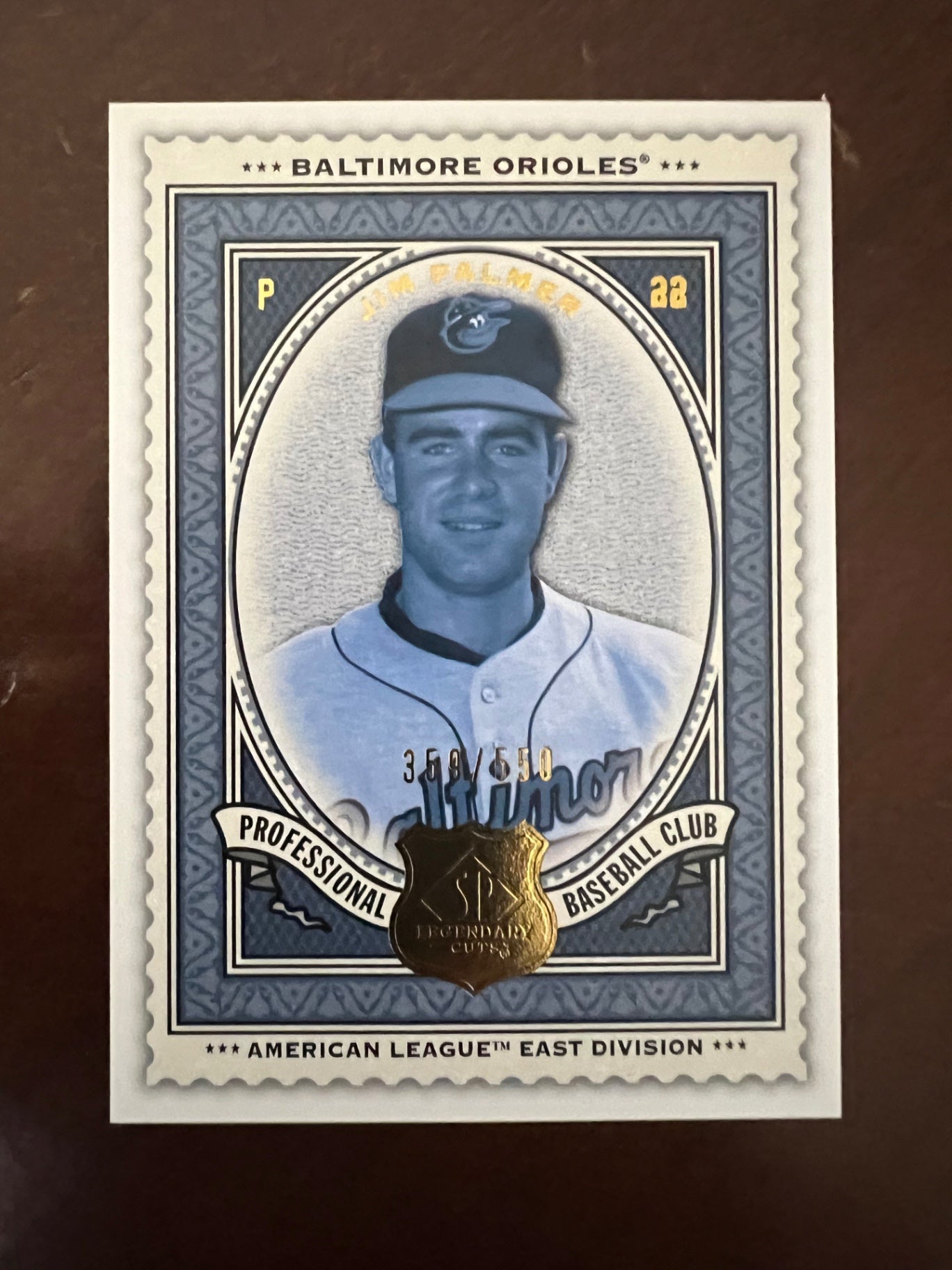 2009 SP Legendary Cuts Jim Palmer #141 Orioles