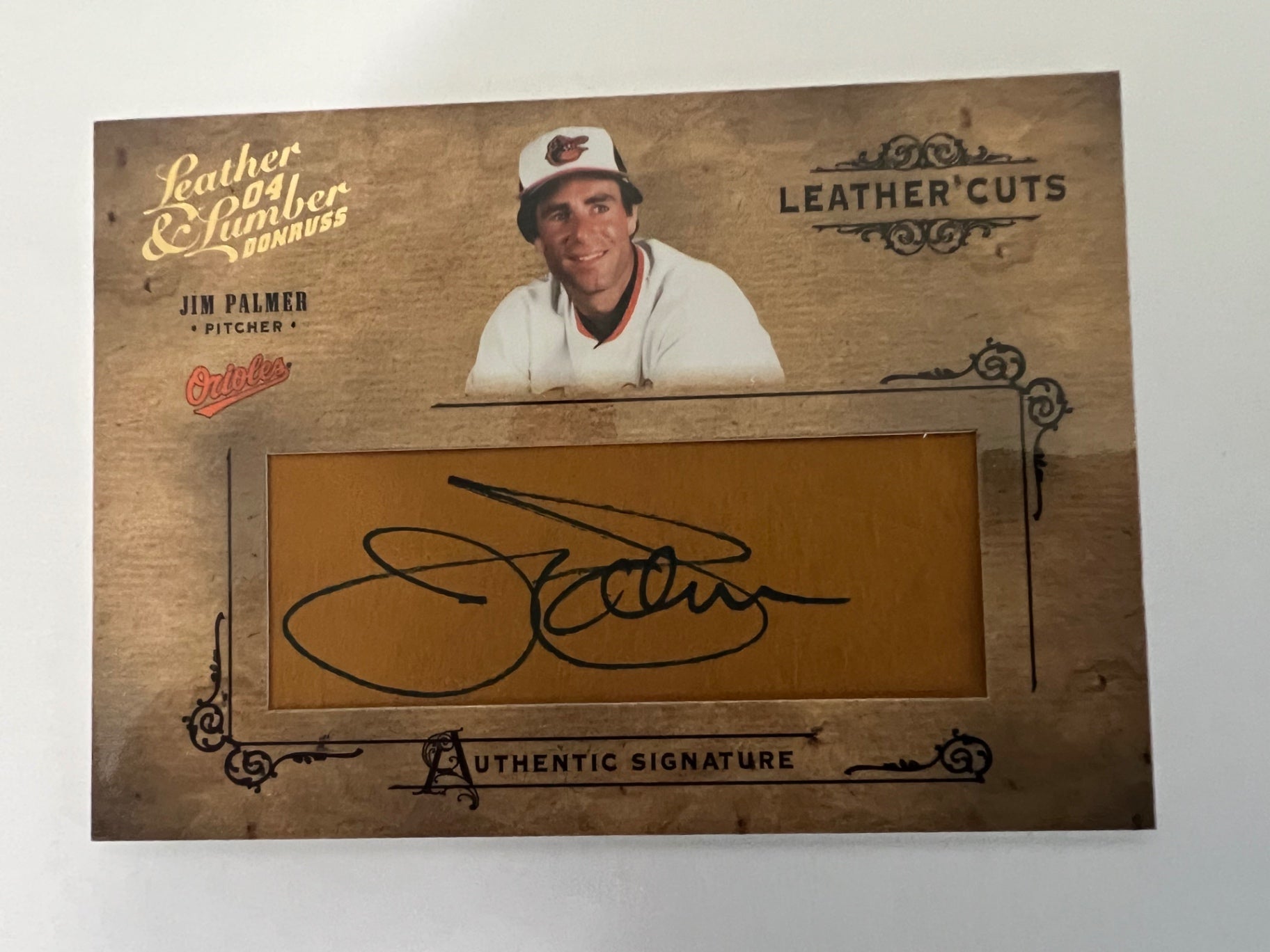2004 Donruss Leather & Lumber Jim Palmer /192