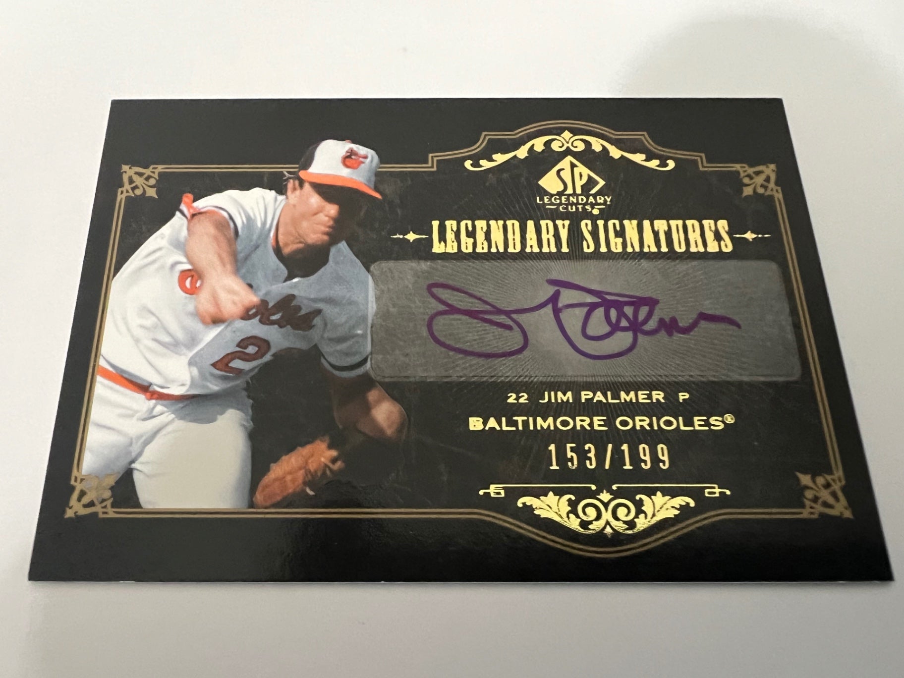 2007 SP Legendary Cuts Jim Palmer /199
