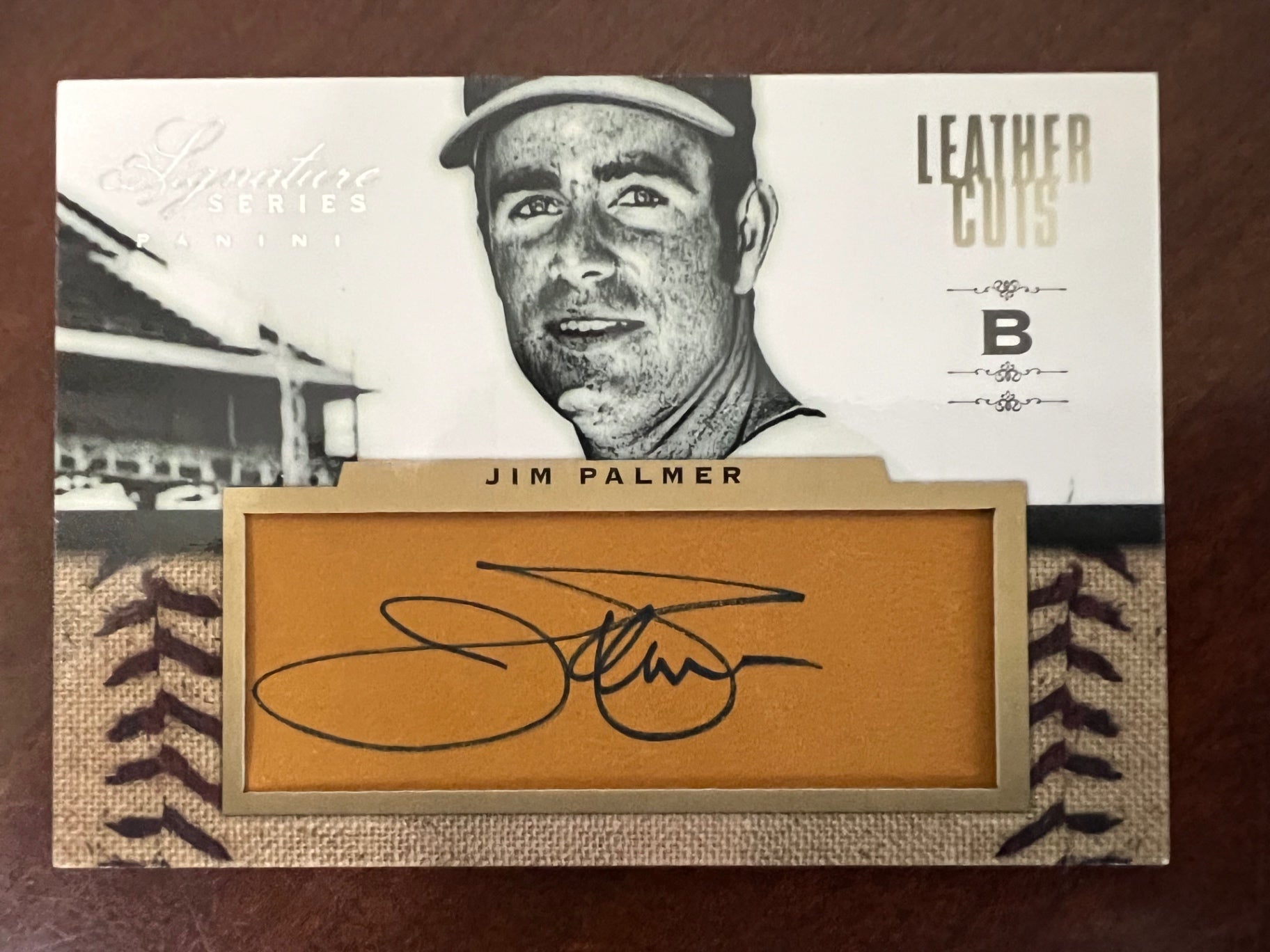 2012 Panini Signature Jim Palmer Leather /2