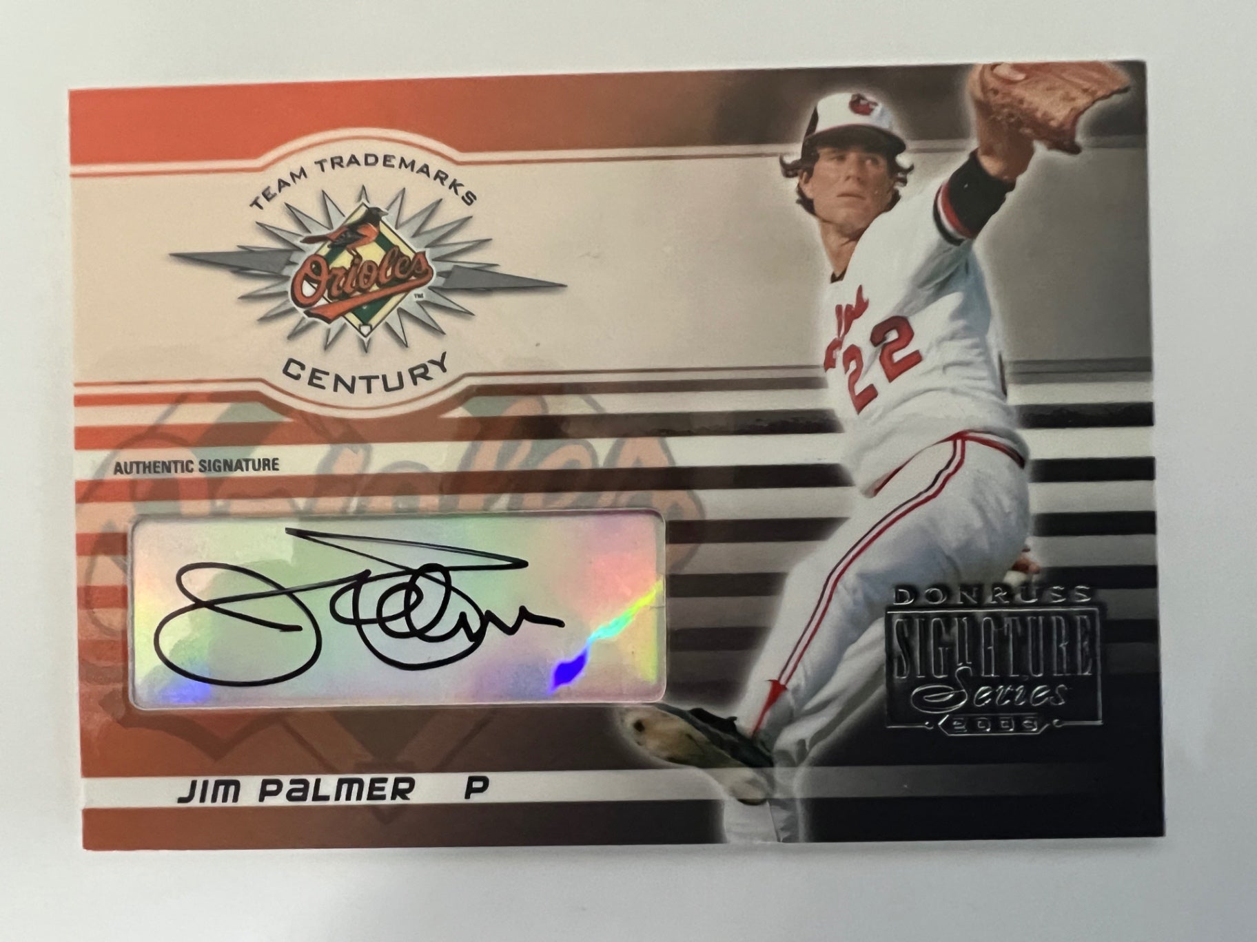2003 Donruss Jim Palmer Signature /100