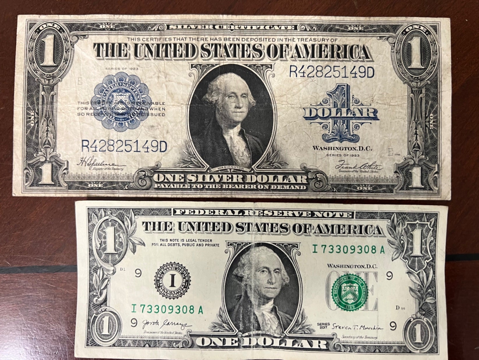 1923 $1 Silver Certificate Horse Blanket