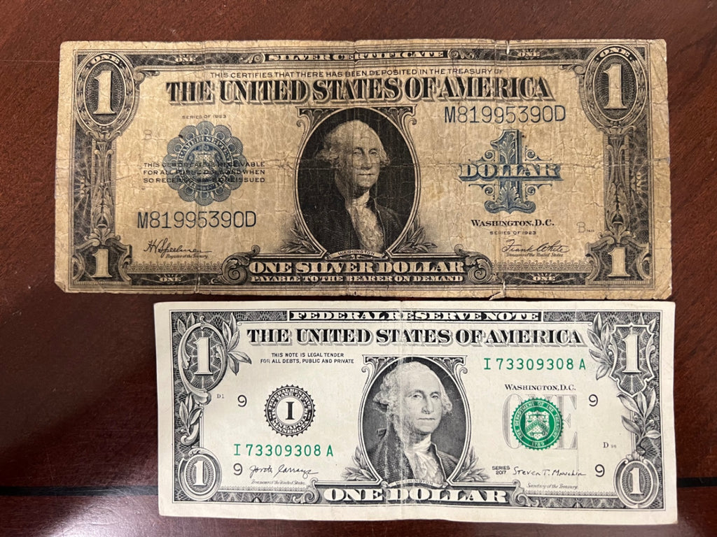 1923 $1 Silver Certificate Horse Blanket