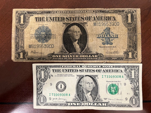 1923 $1 Silver Certificate Horse Blanket