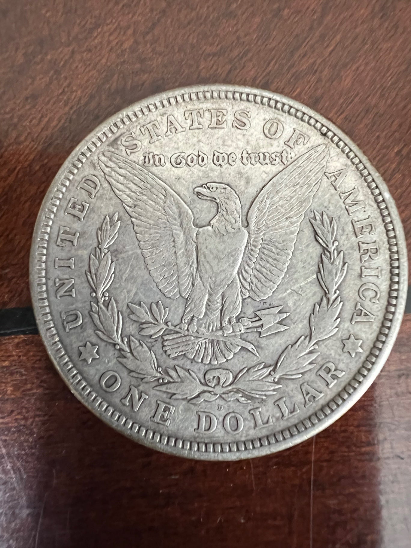 1921-D Morgan Silver Dollar Denver Mint