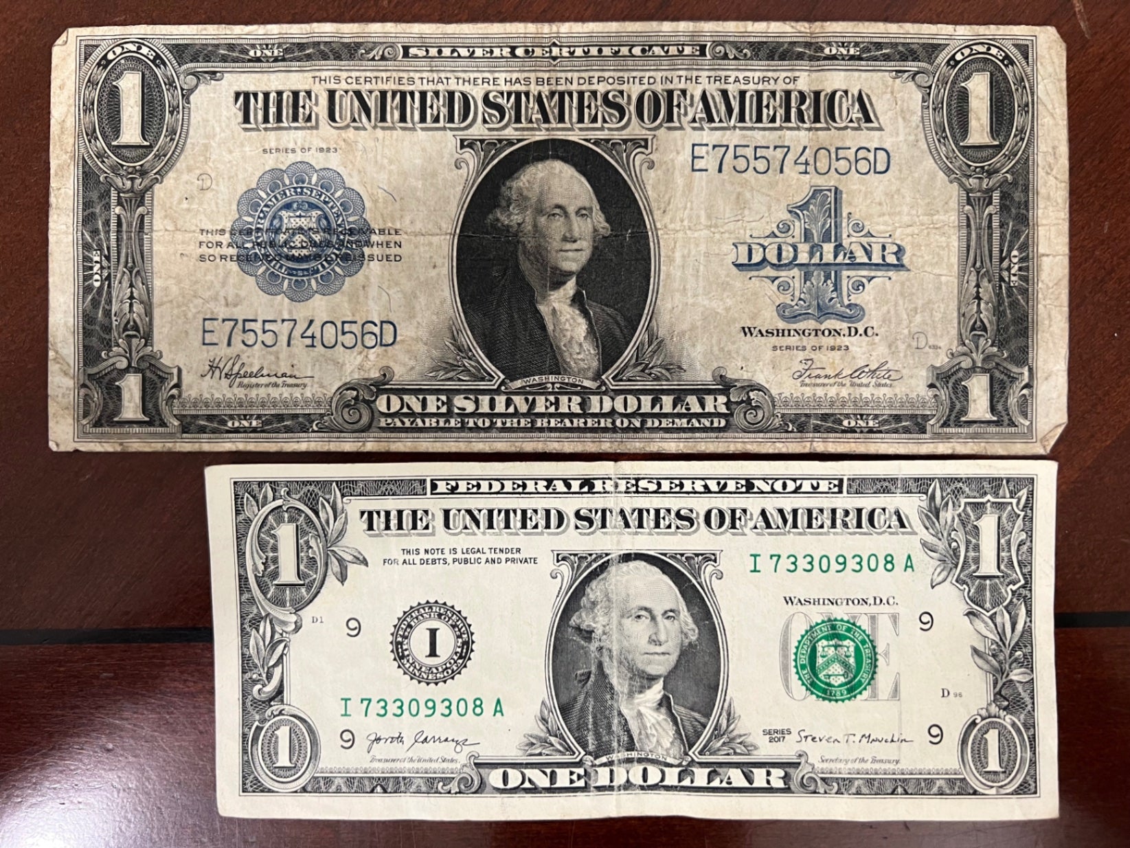 1923 $1 Silver Certificate Horse Blanket