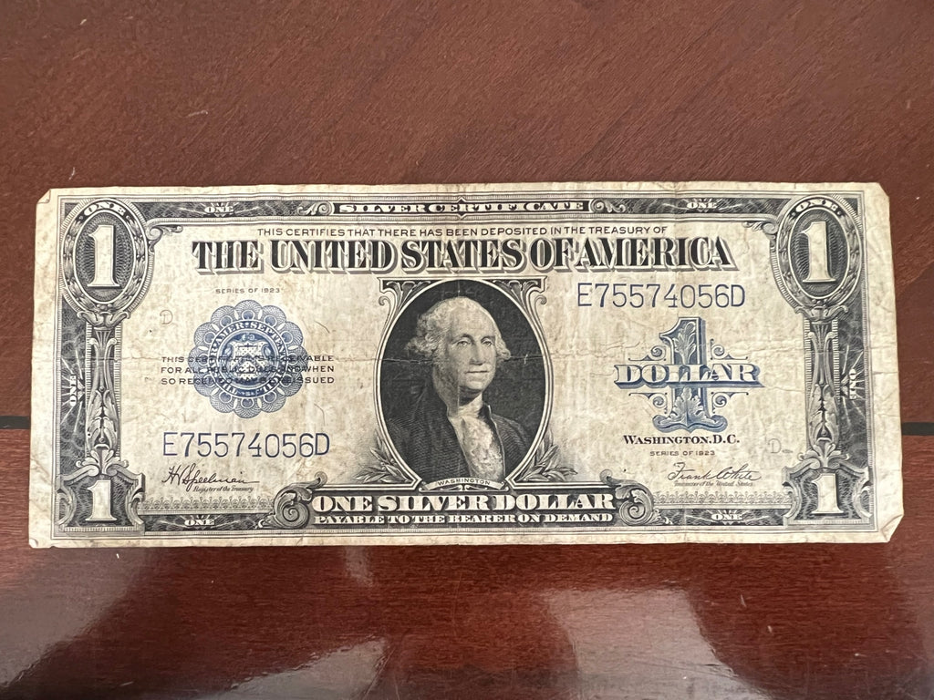 1923 $1 Silver Certificate Horse Blanket