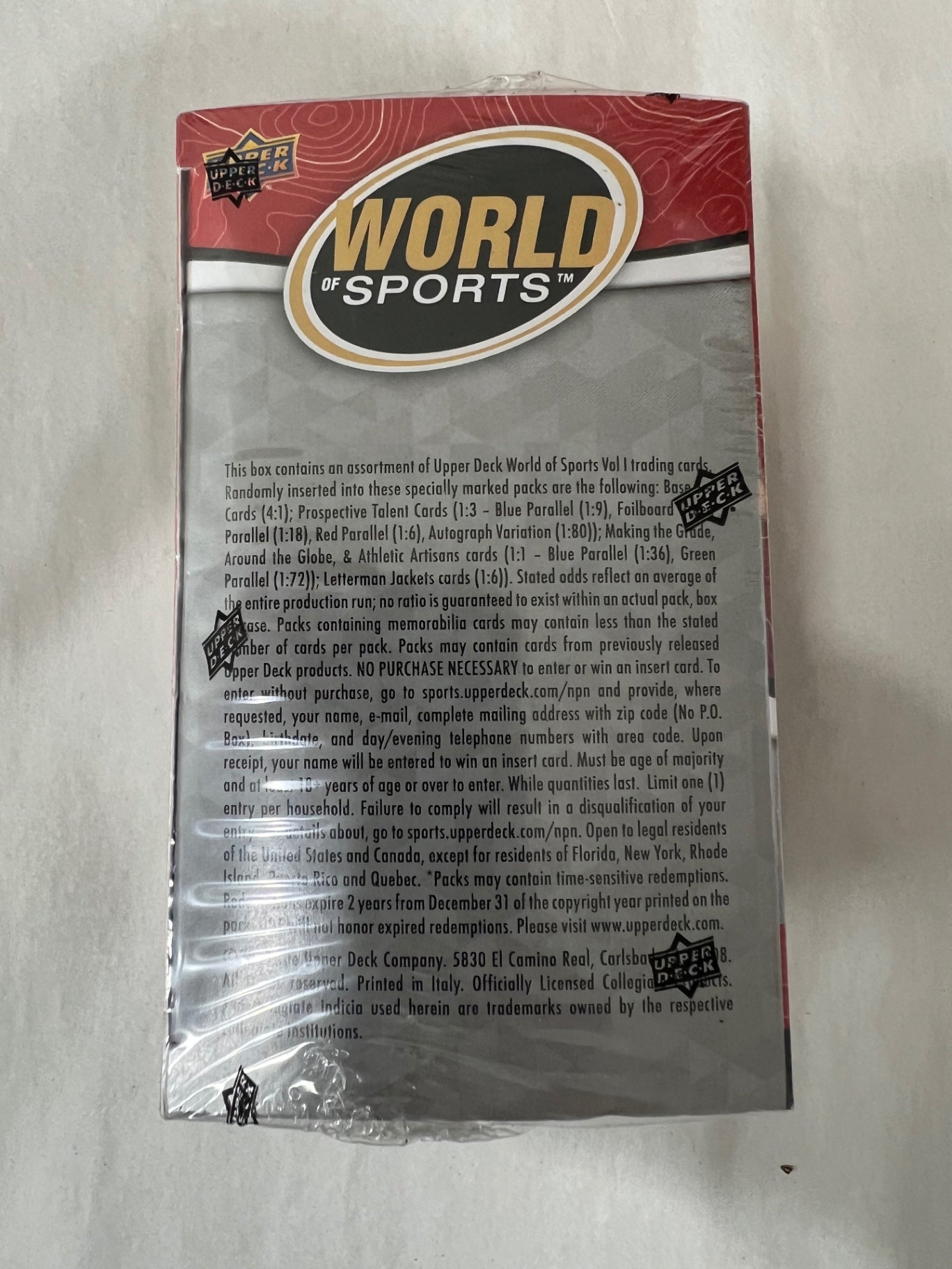 2025 Upper Deck World of Sports Vol. 1 Blaster