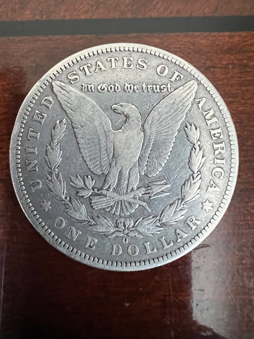1896-O Morgan Silver Dollar New Orleans