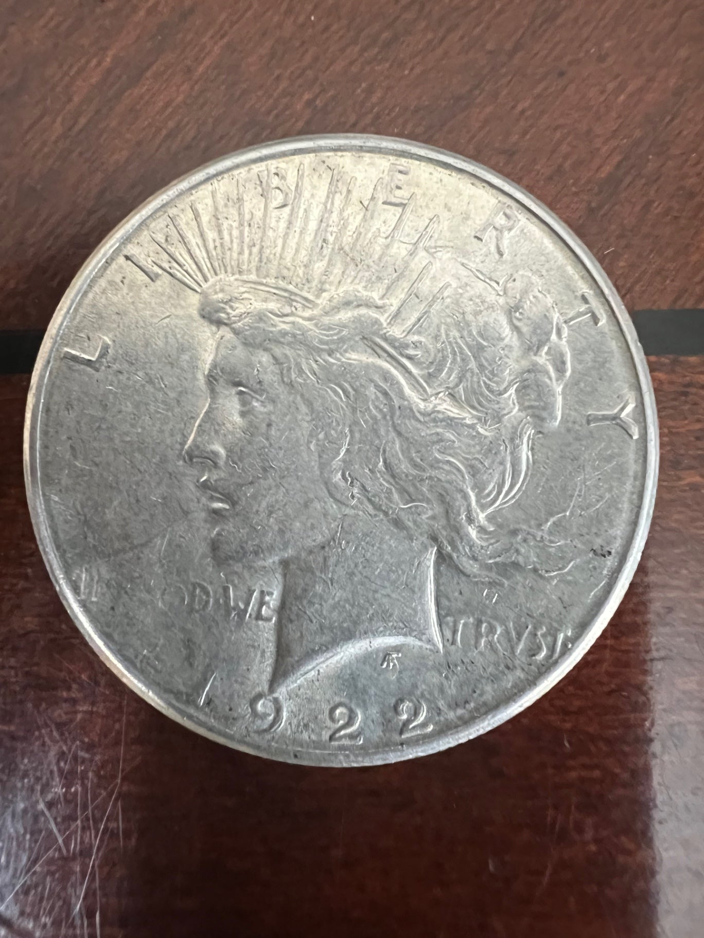 1922-P Peace Silver Dollar Philadelphia Mint