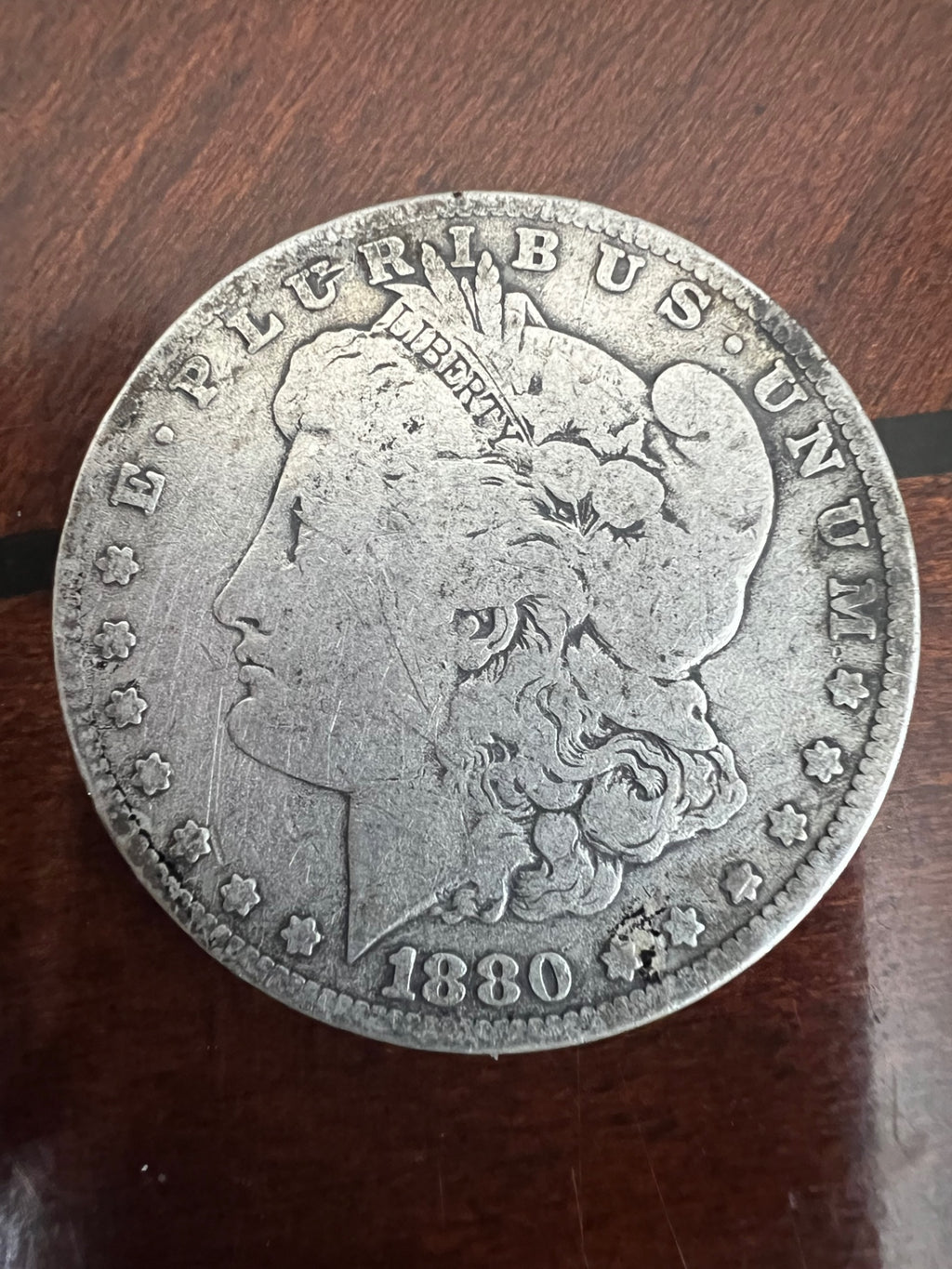 1880-O Morgan Silver Dollar New Orleans Mint