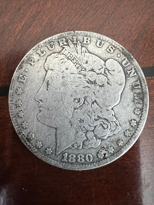 1880-O Morgan Silver Dollar New Orleans Mint