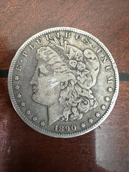 1890-S Morgan Silver Dollar San Francisco Mint