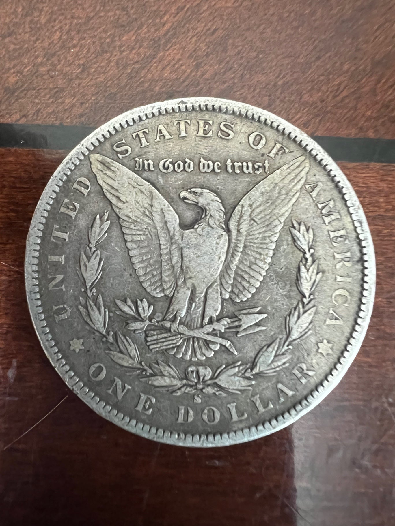 1890-S Morgan Silver Dollar San Francisco Mint