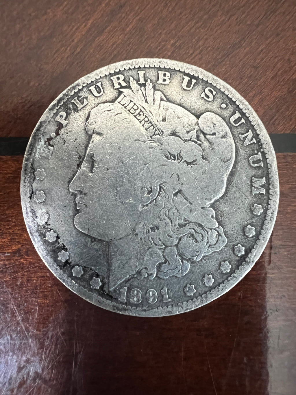1891-O Morgan Silver Dollar New Orleans Mint