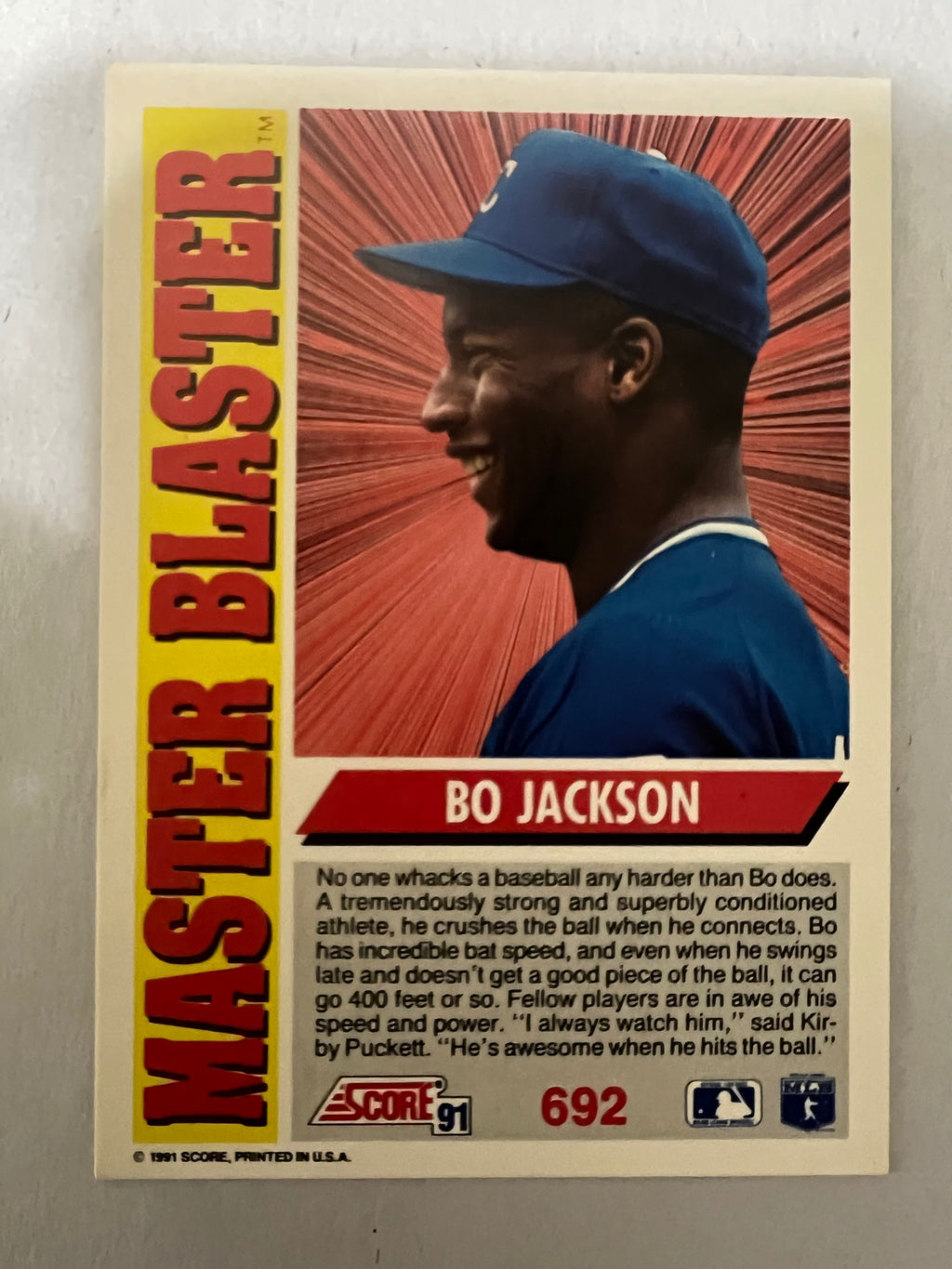 Bo Jackson 11-Card Legacy Lot - 1988-1992 - Topps #750, Pro Set, Diamond Kings