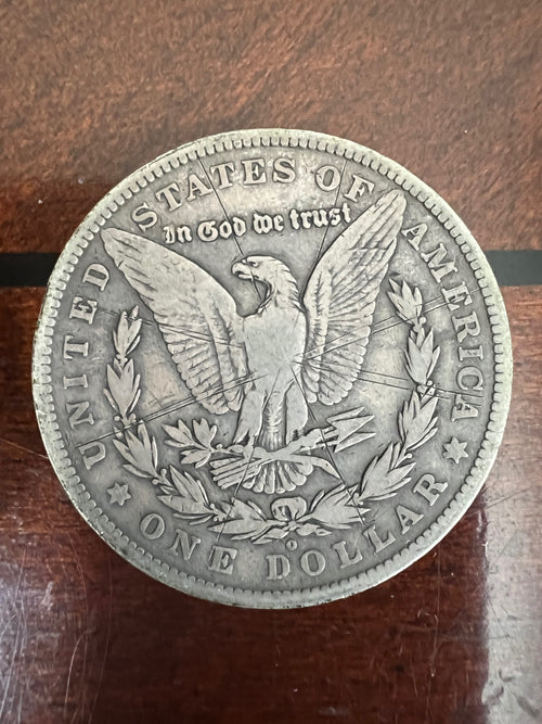 1880-O Morgan Silver Dollar New Orleans Mint