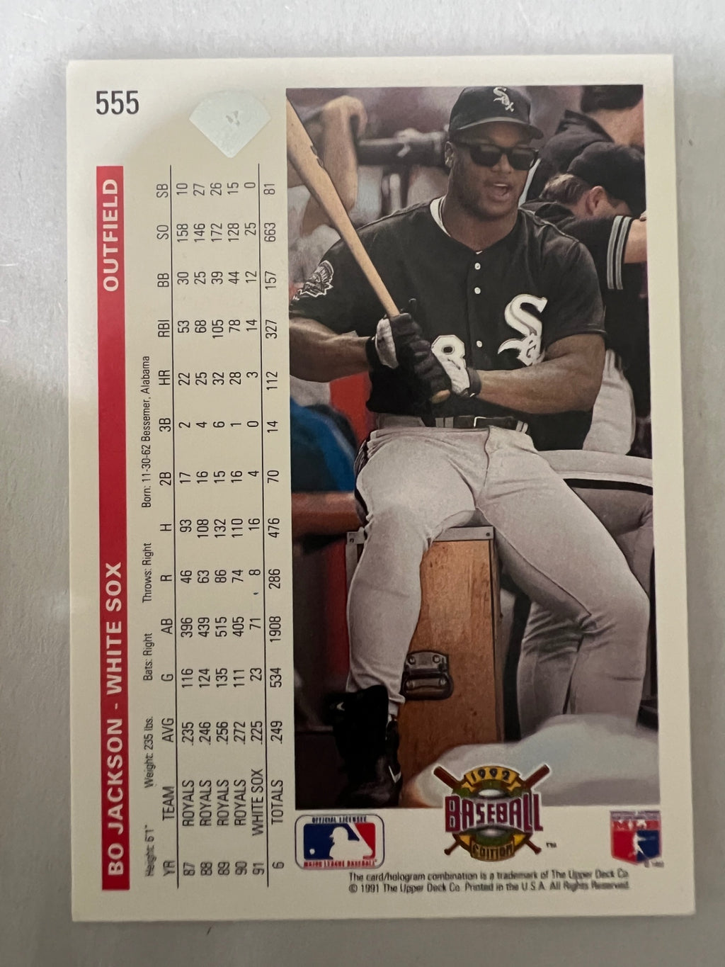 Bo Jackson 11-Card Legacy Lot - 1988-1992 - Topps #750, Pro Set, Diamond Kings