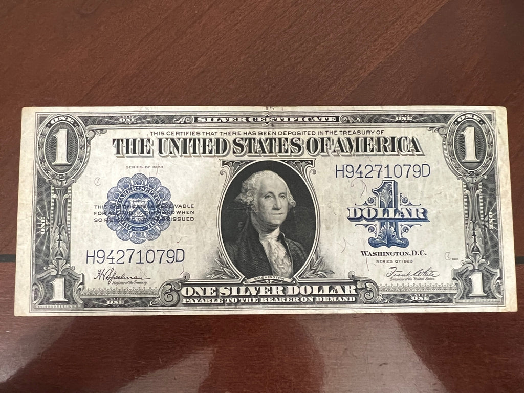 1923 $1 Silver Certificate Horse Blanket