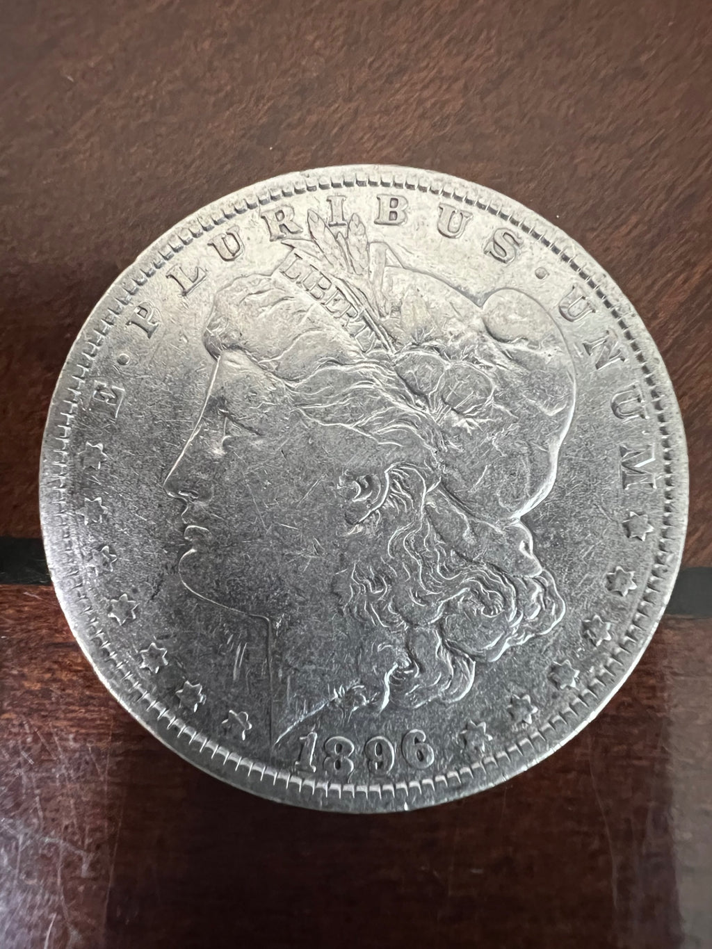 1896 Philadelphia Morgan Silver Dollar