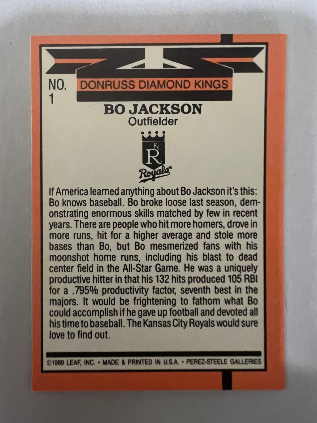 Bo Jackson 11-Card Legacy Lot - 1988-1992 - Topps #750, Pro Set, Diamond Kings