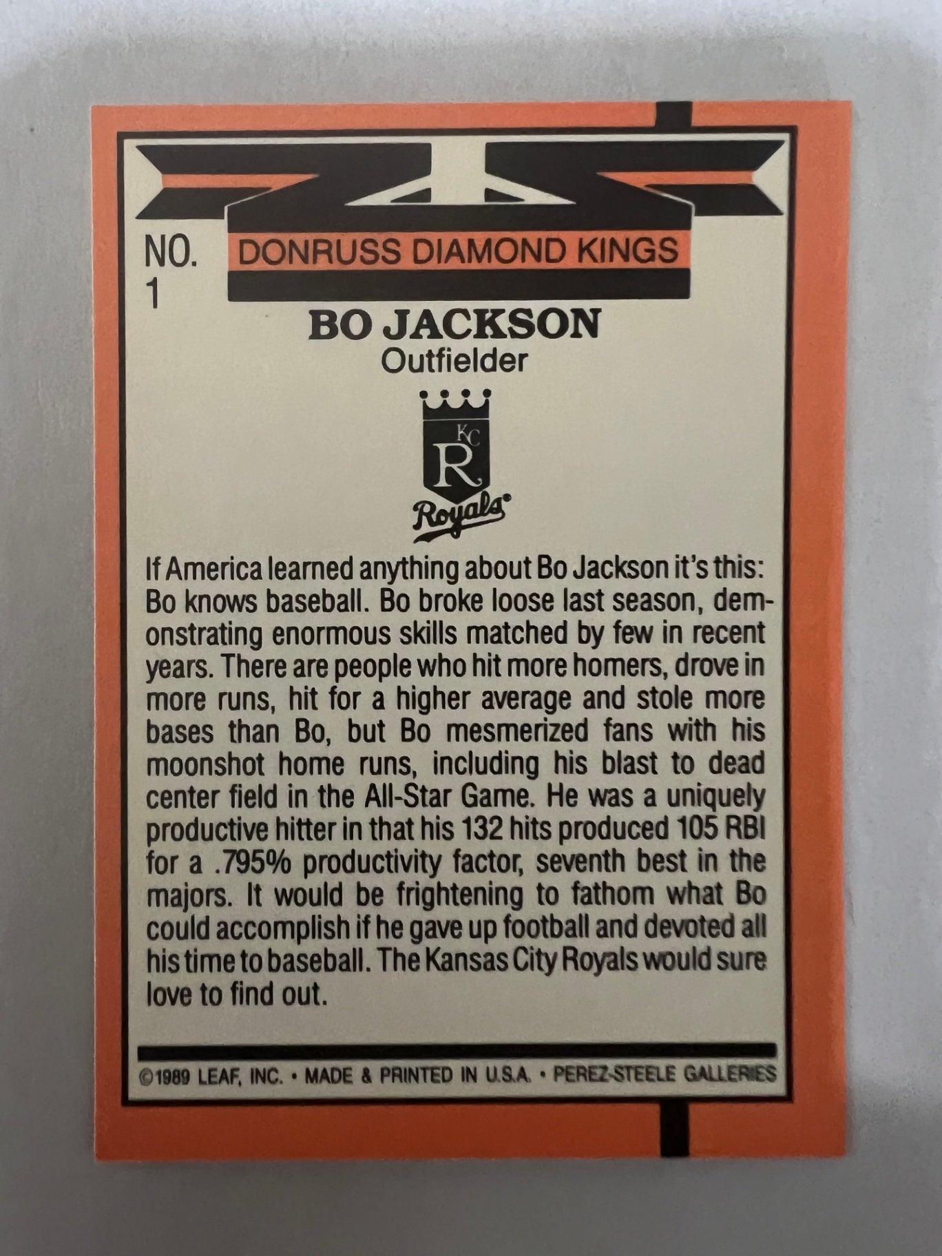 Bo Jackson 11-Card Legacy Lot - 1988-1992 - Topps #750, Pro Set, Diamond Kings