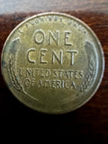Roll of 50 Circulated Lincoln Wheat Cents