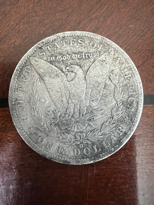 1889-O Morgan Silver Dollar New Orleans Mint
