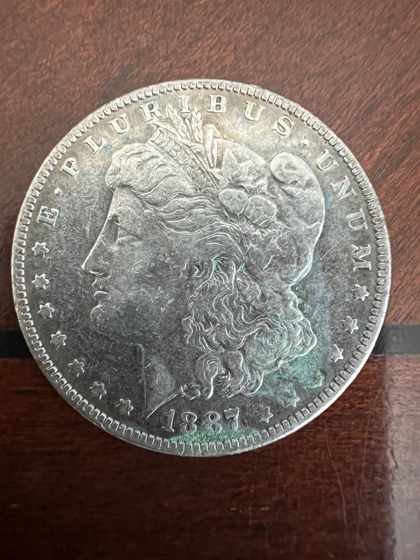 1887 Philadelphia Morgan Silver Dollar