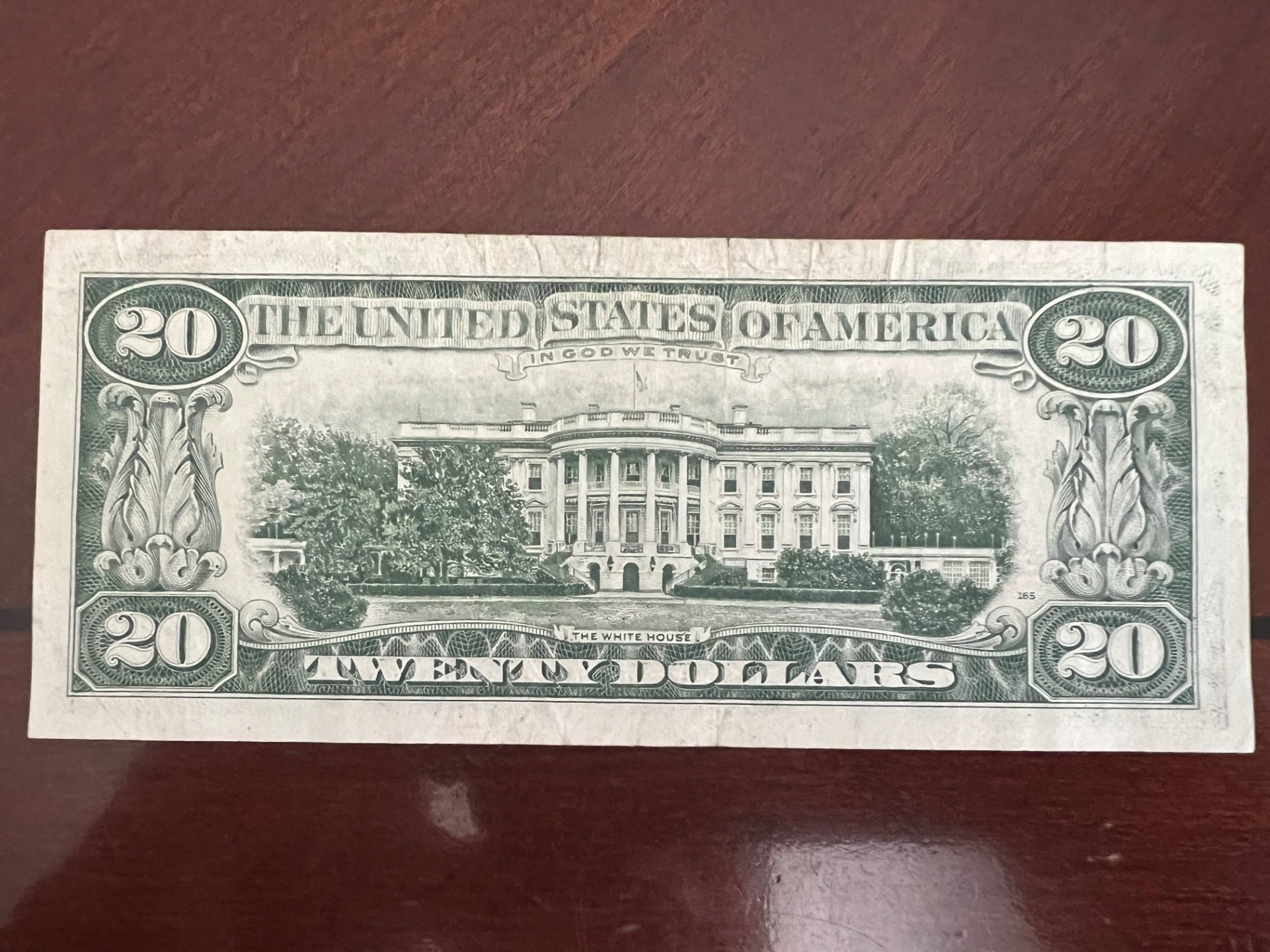 1981 $20 Bill Significant Offset Error